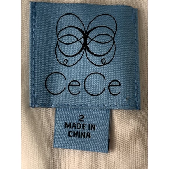 CeCe Floral Bow Sequin Strapless Dress Size 2 NWT RCC10706 $249 Special Occasion - Picture 2 of 9